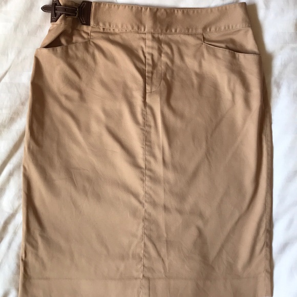 Lauren Ralph Lauren Dresses & Skirts - Lauren Ralph Lauren stretch cotton straight skirt